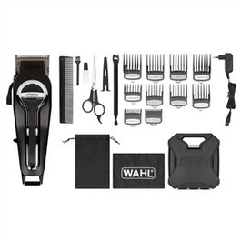 Wahl - 20606-0460 - Tondeuse professionnelle Elite Pro sans fil - Précision de coupe de 1.5 à 25 mm - 10 peines-guides - Batería lithium