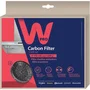 Wpro Filtre charbon hotte CHF57 - Lot de 2