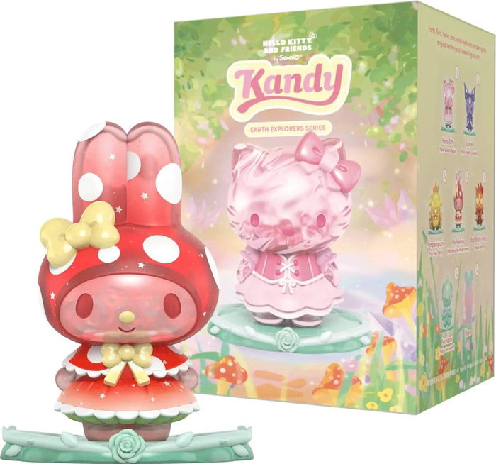 Mighty Jaxx Sanrio Earth Explorer Series Kandy Figurine Vinyle Blind Box Mighty Jaxx Sanrio Earth Explorer Series Kandy Figurine Vinyle Blind Box