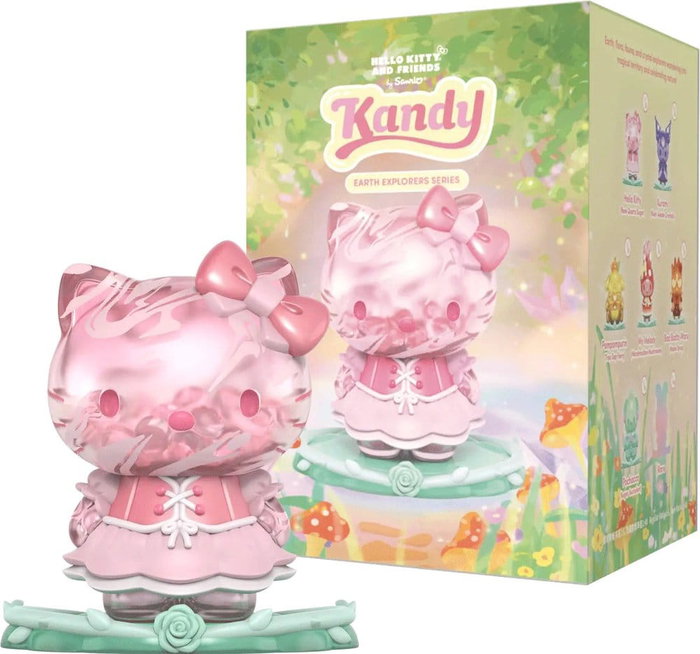 Mighty Jaxx Sanrio Earth Explorer Series Kandy Figurine Vinyle Blind Box Mighty Jaxx Sanrio Earth Explorer Series Kandy Figurine Vinyle Blind Box