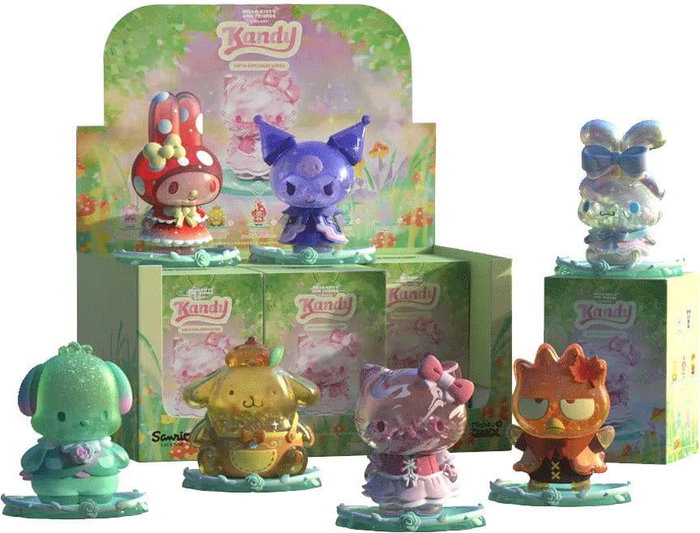 Mighty Jaxx Sanrio Earth Explorer Series Kandy Figurine Vinyle Blind Box Mighty Jaxx Sanrio Earth Explorer Series Kandy Figurine Vinyle Blind Box