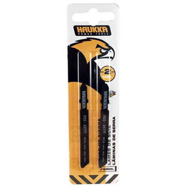 Haukka Lames de scie sauteuse pour métal HSS 24TPI 75mm (Lot de 2)</div>