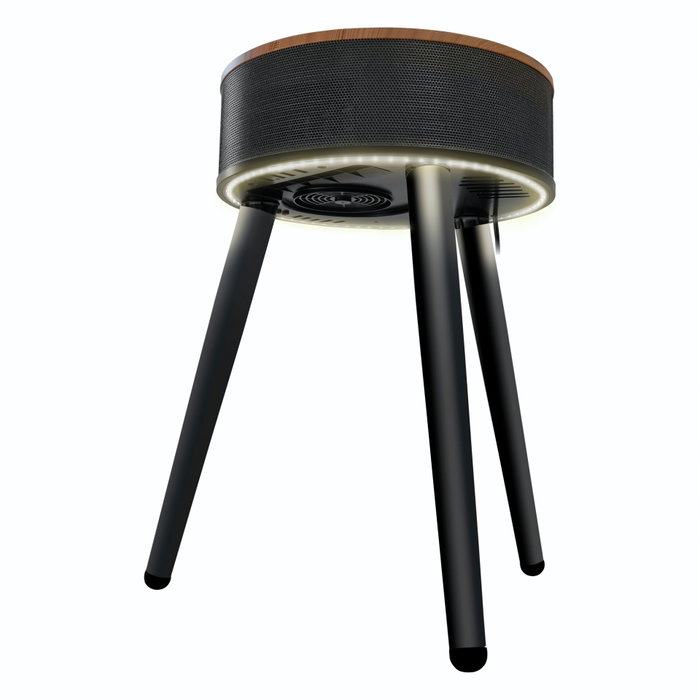 Unold Henry Table Chauffante en Céramique, Noir et Bois, 2000 W Unold Henry Table Chauffante en Céramique, Noir et Bois, 2000 W