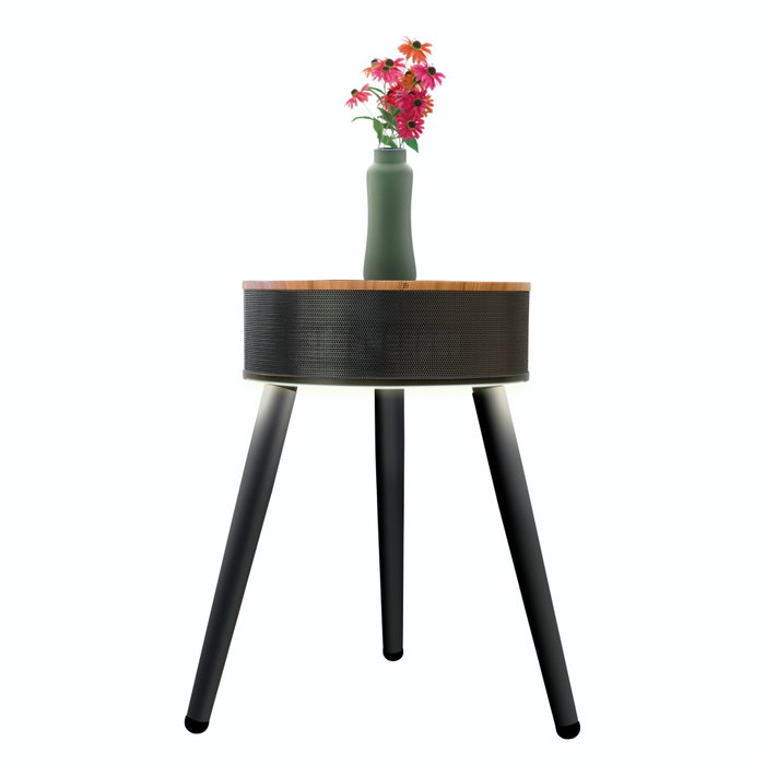 Unold Henry Table Chauffante en Céramique, Noir et Bois, 2000 W Unold Henry Table Chauffante en Céramique, Noir et Bois, 2000 W