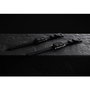Nomad Rugged Strap Bracelet Noir avec Connecteurs Argentés pour Apple Watch 42/44/45/49mm