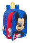 Safta Mochila Guarderia Adapt Carro Intercambi Mickey Mouse "Good Day" 22 x 27 x 10 cm - Sac à dos garderie adaptable poussette