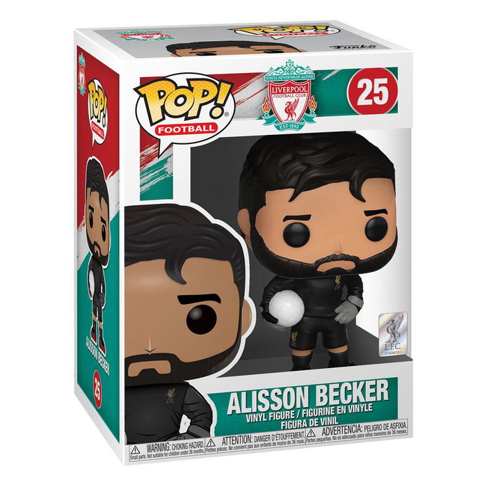 Funko POP! Liverpool F.C. Alisson Becker Figurine de Football en Vinyle