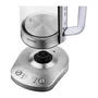 Sencor SWK 1590SS Bouilloire électrique avec théière, 1.5L, acier inoxydable, contrôle électronique de température 70-100°C, maintien au chaud, 1500W