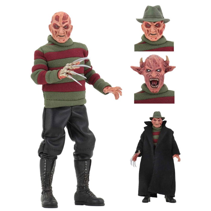 NECA - Figurine Freddy Krueger Nightmare on Elm Street (20 cm) avec Accessoires et Vêtements Réels NECA - Figurine Freddy Krueger Nightmare on Elm Street (20 cm) avec Accessoires et Vêtements Réels