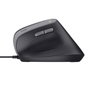 Trust 25144 Souris Ergonomic Verticale Bayo II Noir, Câble USB 1.5m, 6 Boutons, DPI 800-2400, Silencieuse