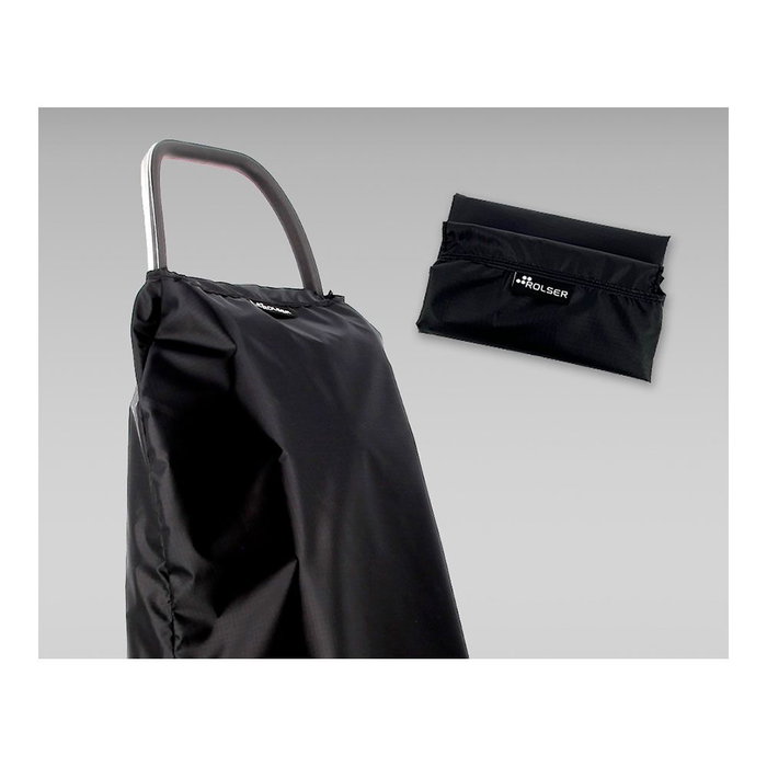 Protection contre la pluie pour chariot de courses Rolser M Ripstop Reflectant Noir 77 x 62 cm