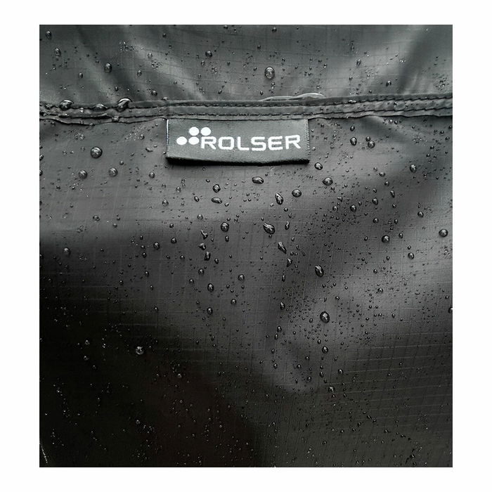 Protection contre la pluie pour chariot de courses Rolser M Ripstop Reflectant Noir 77 x 62 cm