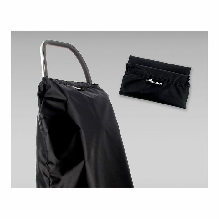 Protection contre la pluie pour chariot de courses Rolser M Ripstop Reflectant Noir 77 x 62 cm