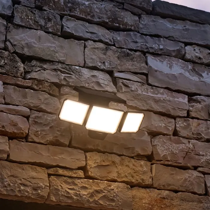 Philips Projecteur Solaire Nysil avec Détecteur de Mouvement, 1000 Lumens, Éclairage Sécurité Extérieur