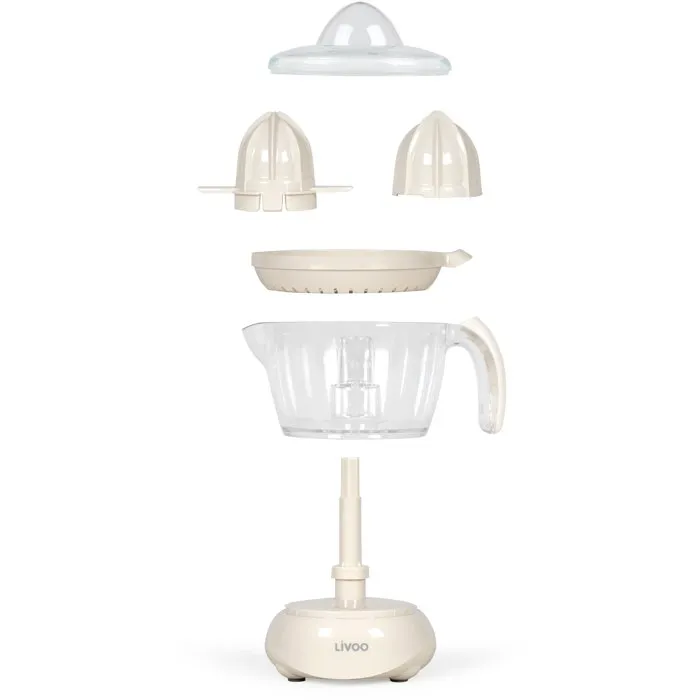 Livoo DOD131C Presse-agrumes électrique Blanc cassé 700 ml Livoo DOD131C Presse-agrumes électrique Blanc cassé 700 ml
