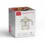 Livoo Presse-agrumes électrique DOD131C 25W - Blanc cassé - Bol 700 ml avec bec verseur, double rotation, anti-poussière - Pour jus d'agrumes frais