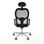 Piqueras y Crespo Chaise de Bureau avec Appui-tête 1D086G1 Vert