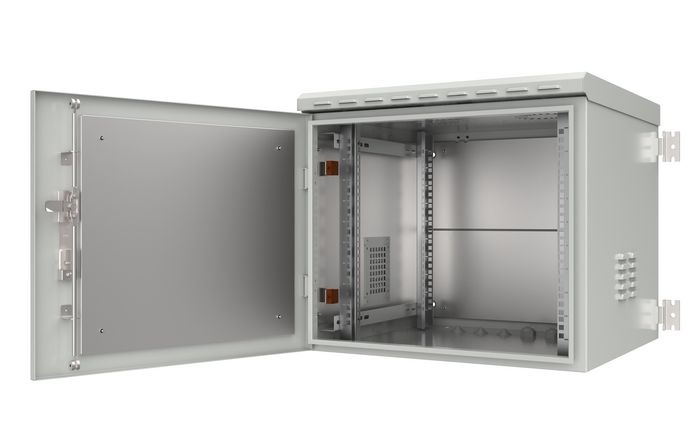 Lanview Armoire de rack 19 pouces 9U Logon Mural IP66 Blanc