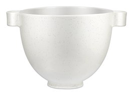 Kitchenaid 5KSM2CB5PSS Bol en céramique de 5 litres, gris moucheté, résistant au four, micro-ondes et congélation