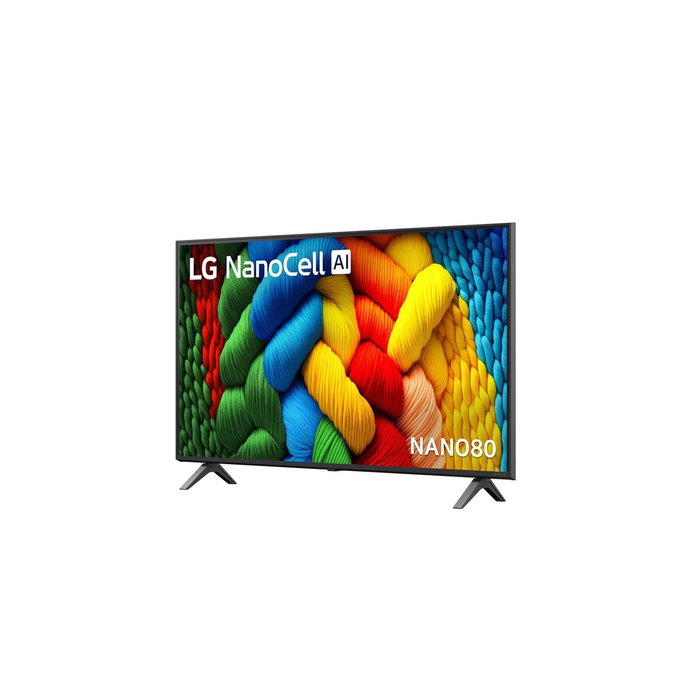 LG 43NANO80A6BAEU Téléviseur Intelligent 4K Ultra HD 43 pouces NanoCell