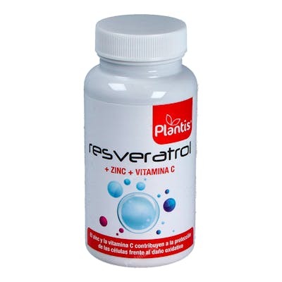 PLANTIS Resvératrol + Vitamine C + Zinc 60 capsules PLANTIS Resvératrol + Vitamine C + Zinc 60 capsules