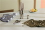 Alessi 5050SET I Lunar Eclipse Set Accessoires Cocktail en Acier Inoxydable 18/10 - Coctelera, Mesure, Colador, Mezclador