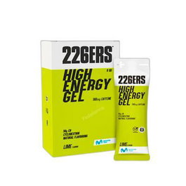 226ERS Coffret de 6 High Energy Gel Caféine Lime 76 g