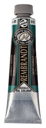 Rembrandt Peinture à l'huile Vert Cobalt 610, 40 ml