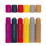 Bruynzeel Set de gouaches en bâtonnets métalliques, 6 couleurs