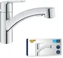 Grohe QUICKFIX Start Robinet de cuisine avec douchette extractible, inverseur 2 jets et rotation 90°, référence 30531001