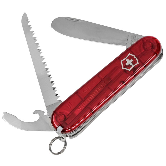 Victorinox My First Victorinox Rouge Transparent Victorinox My First Victorinox Rouge Transparent