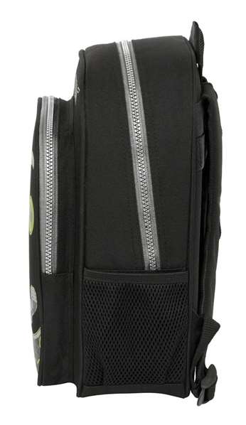 Safta Mochila infantil adapt.carro batman "game over" 27x33x10cm - Sac à dos enfant Batman pour poussette 3 ans