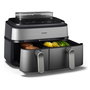 Philips NA555/00 Friteuse sans huile Airfryer Dual Basket 9L 2750W argent