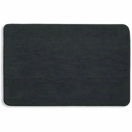 Today UTILITY Tapis de bain ultra absorbant - 40 x 60 cm - Noir (Noir) - Anti-dérapant - Séchage rapide - Polyester