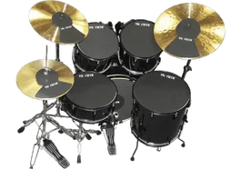 VicFirth Kit de Cymbales et Pads d'Entraînement 10" 12" 14"(2) 18" Hi-Hat & Platines(2)
