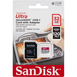 SanDisk Ultra microSDHC 32 Go 140 Mo/s