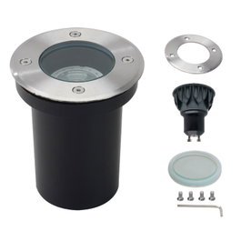Spot de jardin encastrable GU10 5W 3000K 60° IP65