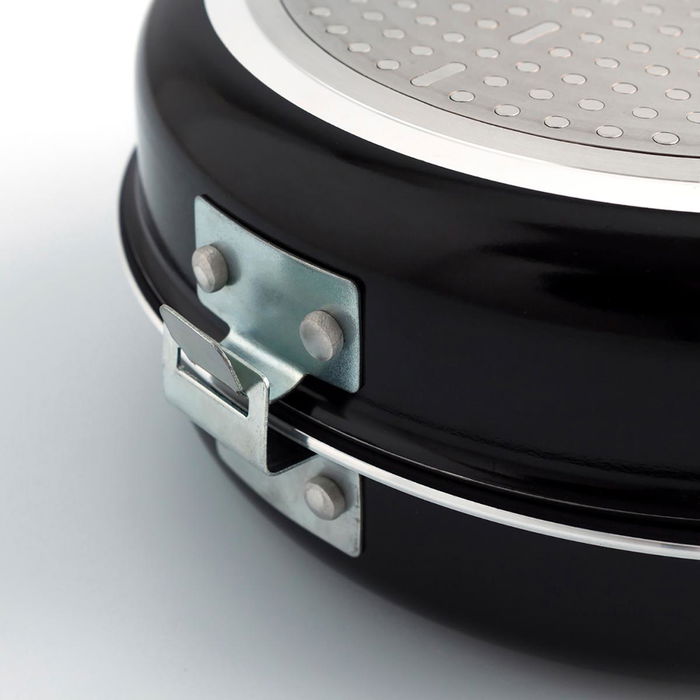 Sarten Doble Aluminio Estampado Gastro Fun Quid 20 cm (6 Unidades)