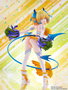 Original Characterl statuette PVC 1/7 Bomber Girl Pine Succubus Cheer Costume Ver. 23 cm