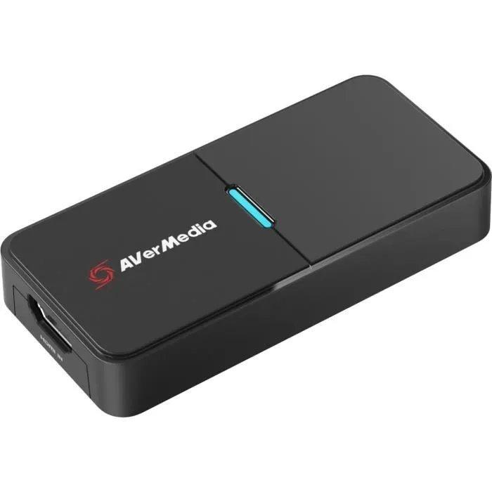 AVerMedia Live Streamer CAP 4K BU113 - Boîtier de Capture HDMI vers USB 3.0 pour DSLR - Noir