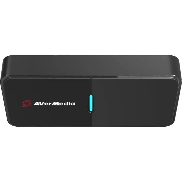AVerMedia Live Streamer CAP 4K BU113 - Boîtier de Capture HDMI vers USB 3.0 pour DSLR - Noir