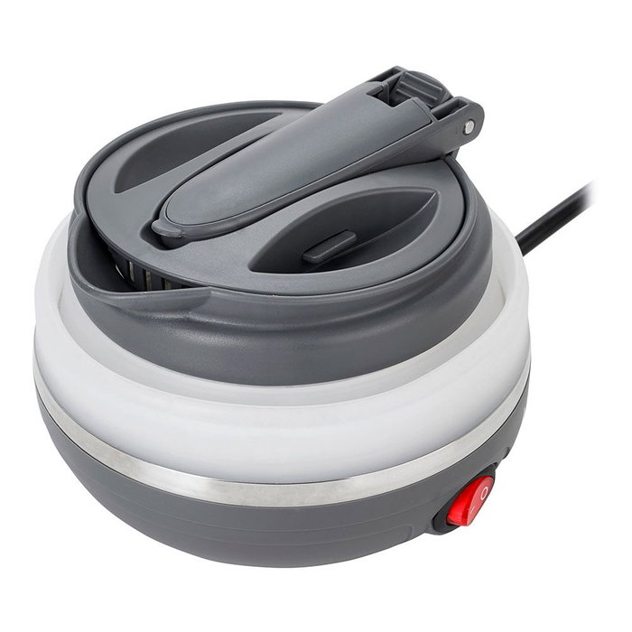 Adler AD 1279 Bouilloire électrique pliable en silicone 0,6 L 750 W gris