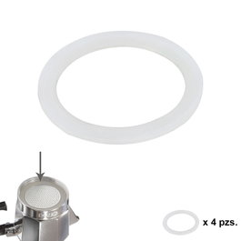 ORYX Lot de 4 joints en silicone pour cafetière aluminium Classic 2 tasses