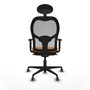 Piqueras y Crespo Chaise de Bureau 1D036G1 Orange
