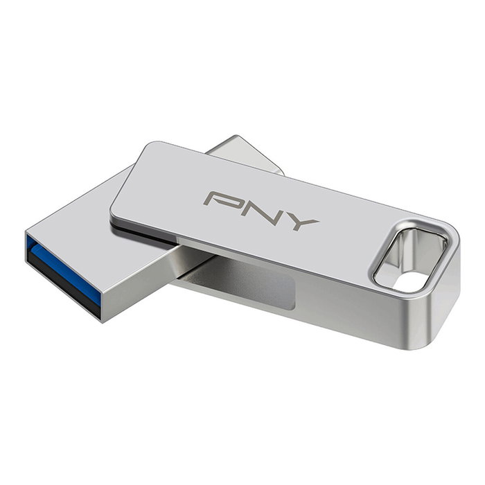 Clé USB PNY PFDI64GDULINKTYCG Argenté Acier 64 GB Clé USB PNY PFDI64GDULINKTYCG Argenté Acier 64 GB