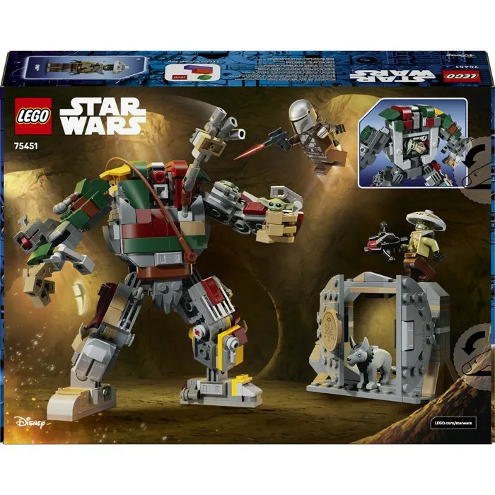 LEGO Star Wars 75451 L'Attaque du Droide Sentinelle dans le Palais Hutt