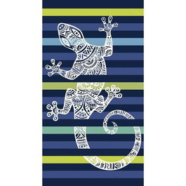 Secaneta Toalla Jacquard de Algodón Egipcio con Terciopelo Cody, 90 x 165 cm, Serviette de Bain