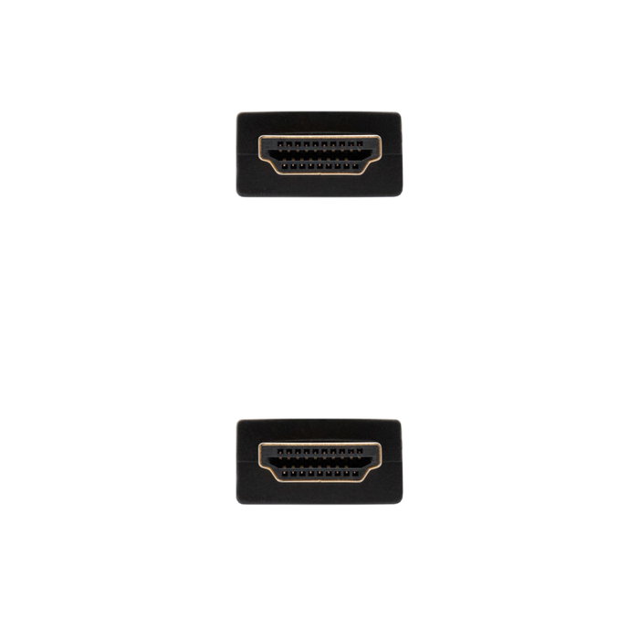 Nanocable Câble HDMI 2.0 3M Macho - Macho 4K@60Hz 18Gbps HDR Noir Nanocable Câble HDMI 2.0 3M Macho - Macho 4K@60Hz 18Gbps HDR Noir