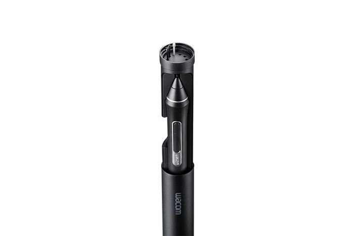 Wacom Pro Pen 2 Stylomine numérique - Étui avec 3 pointes - Compatible MobileStudio Pro, Cintiq Pro, Intuos Pro - 8192 niveaux de pression, inclinaison