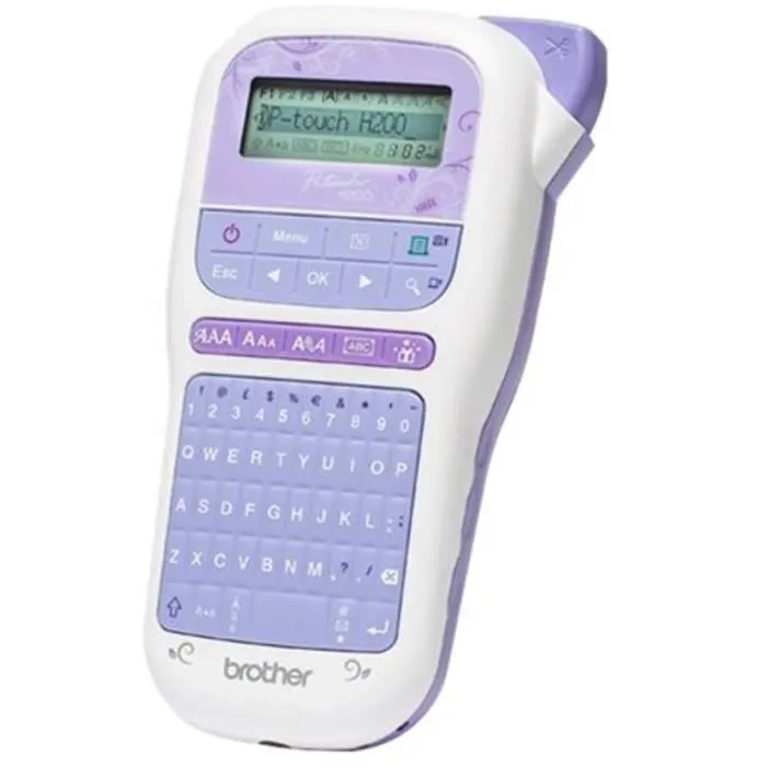 Brother PT-H200 Etiqueteuse portable par transfert thermique, monochrome, ludique
